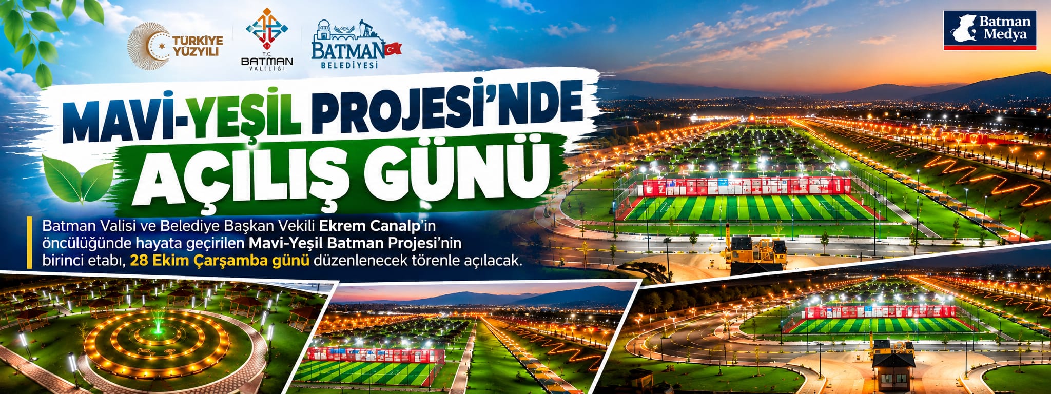 Mavi-Yeşil Projesi’nde açılış günü