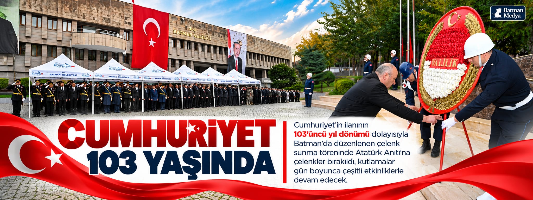 CUMHURİYET 103 YAŞINDA