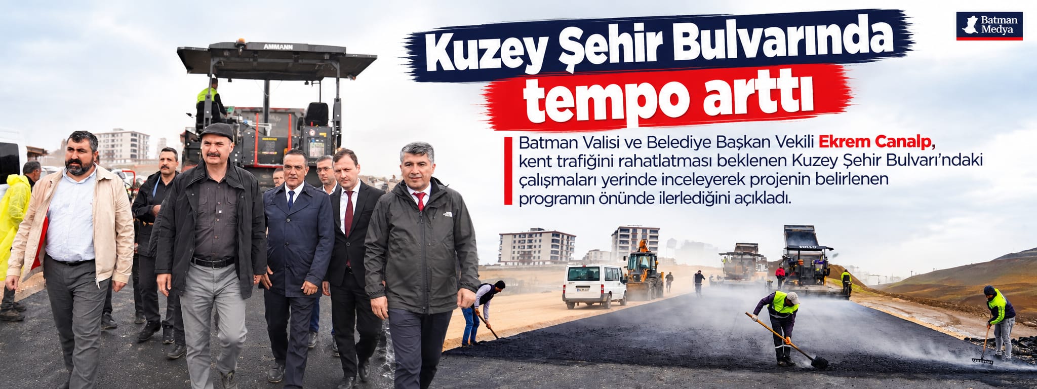 Kuzey Şehir bulvarında tempo arttı