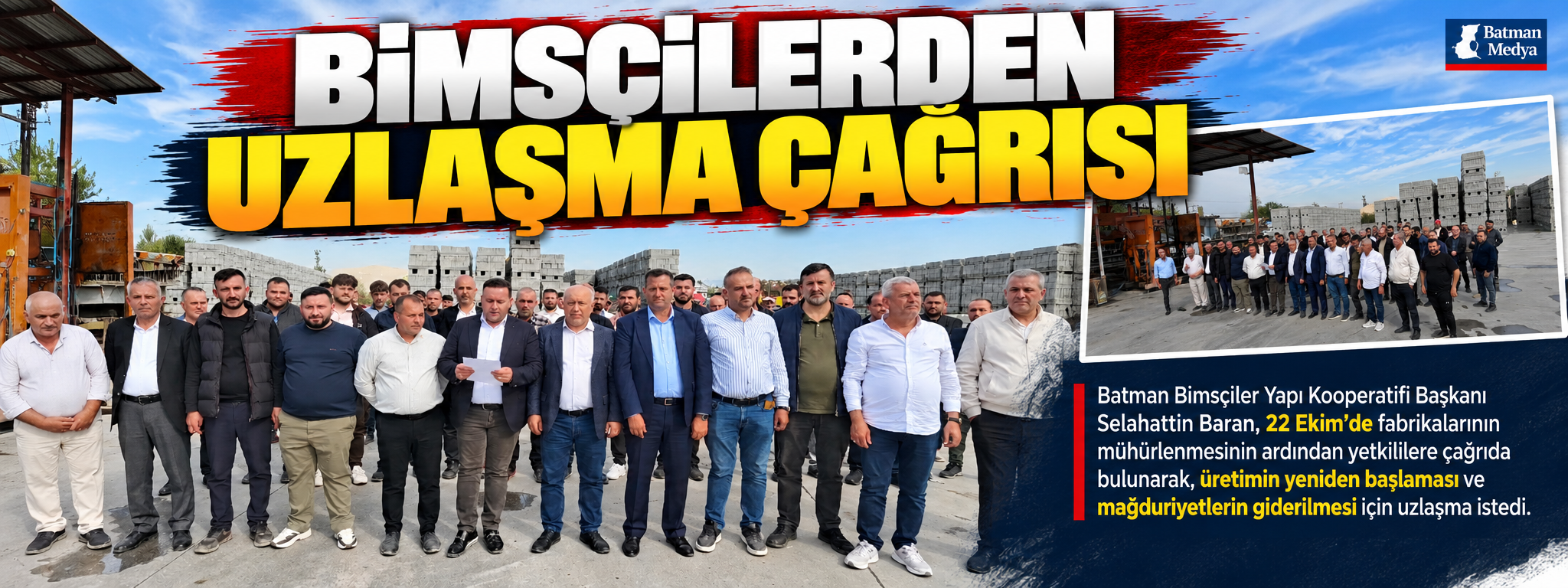 Bimsçilerden uzlaşma çağrısı