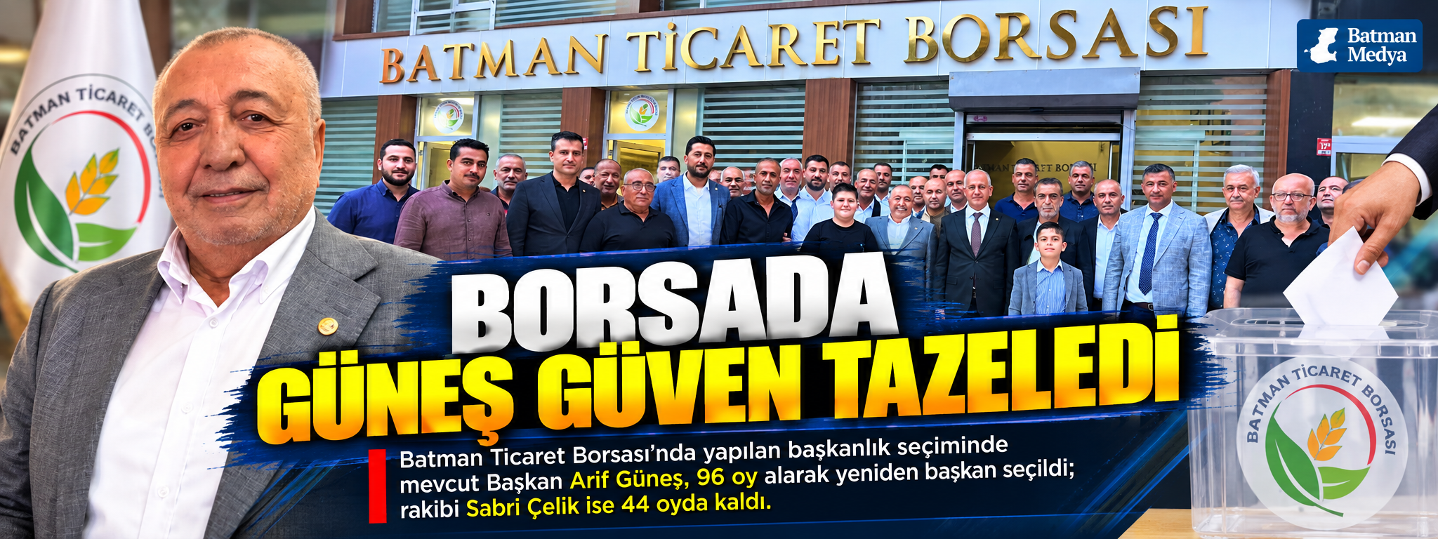 BORSADA GÜNEŞ GÜVEN TAZELEDİ