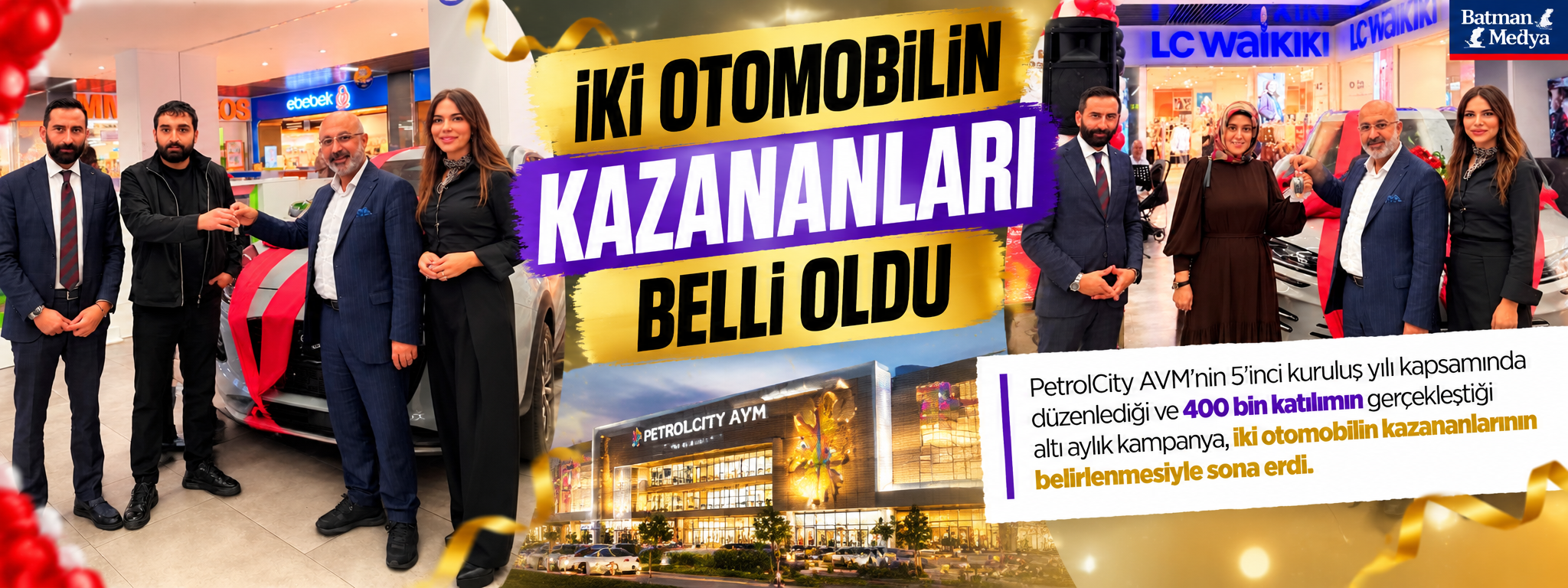 İki otomobilin kazananları belli oldu